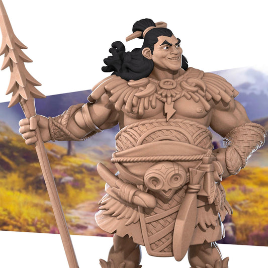 Human Exemplar | TABLETOP SCALE | D&D Pathfinder TTRPG Miniature | Bite the Bullet