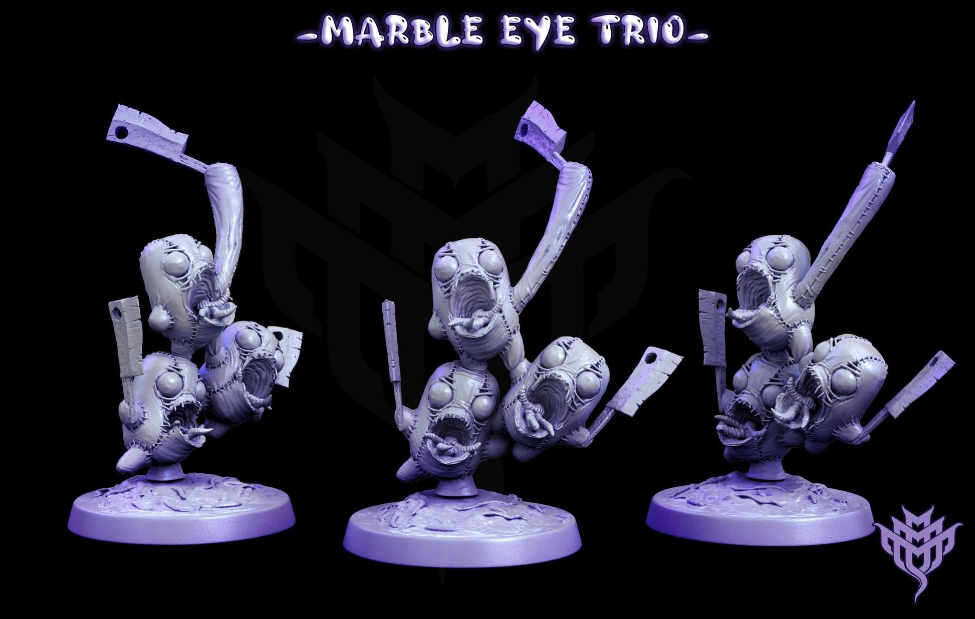 The Marble-Eyes, Adorable Nightmares | D&D Tabletop Gaming | Mini Monster Mayhem