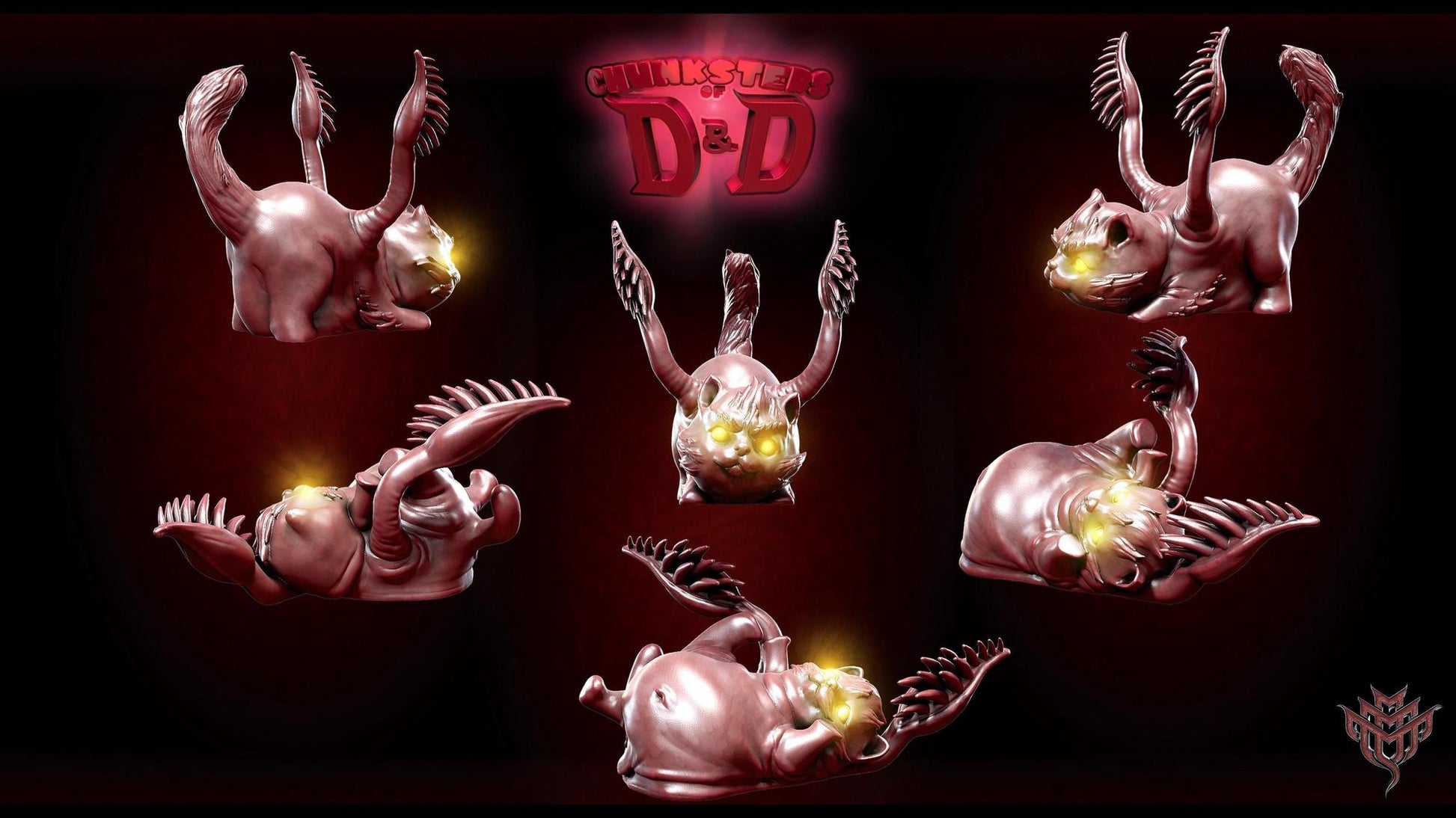 Displacer Loaf, Chonksters of D&D | TABLETOP SCALE | DnD TTRPG Mini | Mini Monster Mayhem