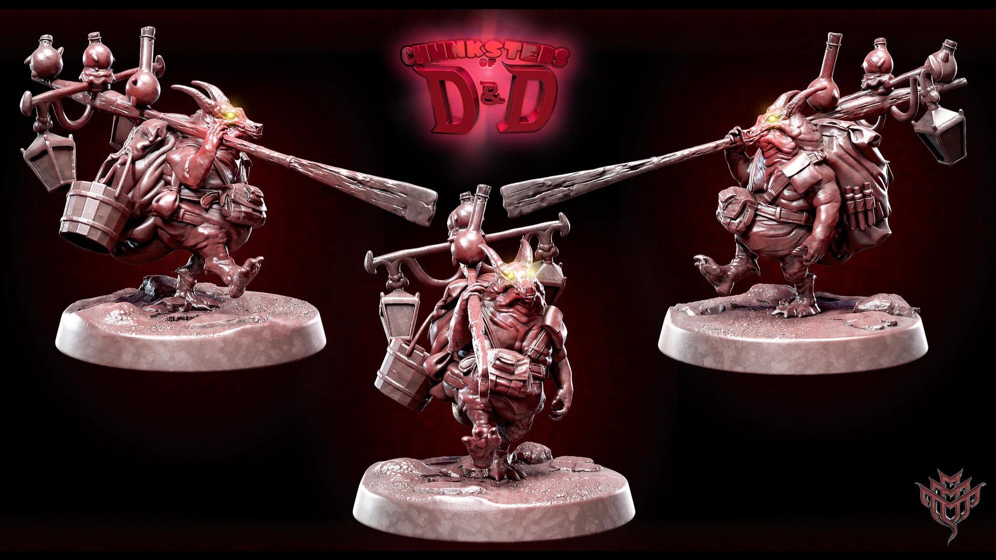 Kobolds, Chonksters of D&D | TABLETOP SCALE | DnD TTRPG Mini | Mini Monster Mayhem