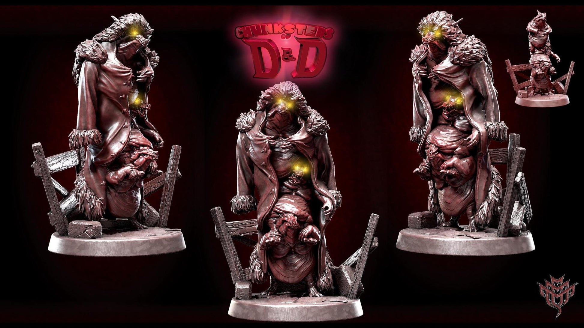 Kobolds, Chonksters of D&D | TABLETOP SCALE | DnD TTRPG Mini | Mini Monster Mayhem