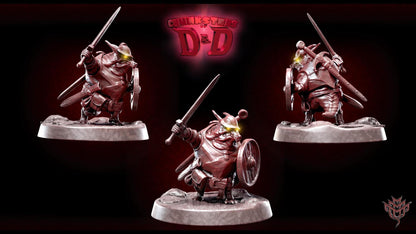 Kobolds, Chonksters of D&D | TABLETOP SCALE | DnD TTRPG Mini | Mini Monster Mayhem