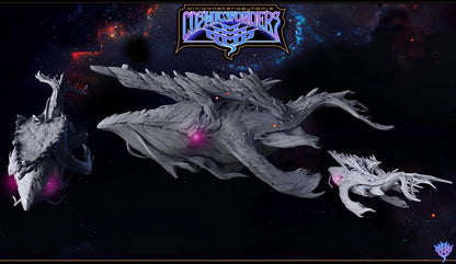 Cosmic Megaptera, Cosmic Wonders | TABLETOP SCALE | DnD TTRPG Mini | Mini Monster Mayhem
