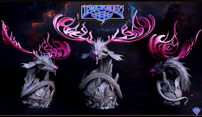 Celestial Dragon, Cosmic Wonders | TABLETOP SCALE | DnD TTRPG Mini | Mini Monster Mayhem