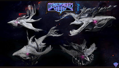 Cosmic Megaptera, Cosmic Wonders | TABLETOP SCALE | DnD TTRPG Mini | Mini Monster Mayhem