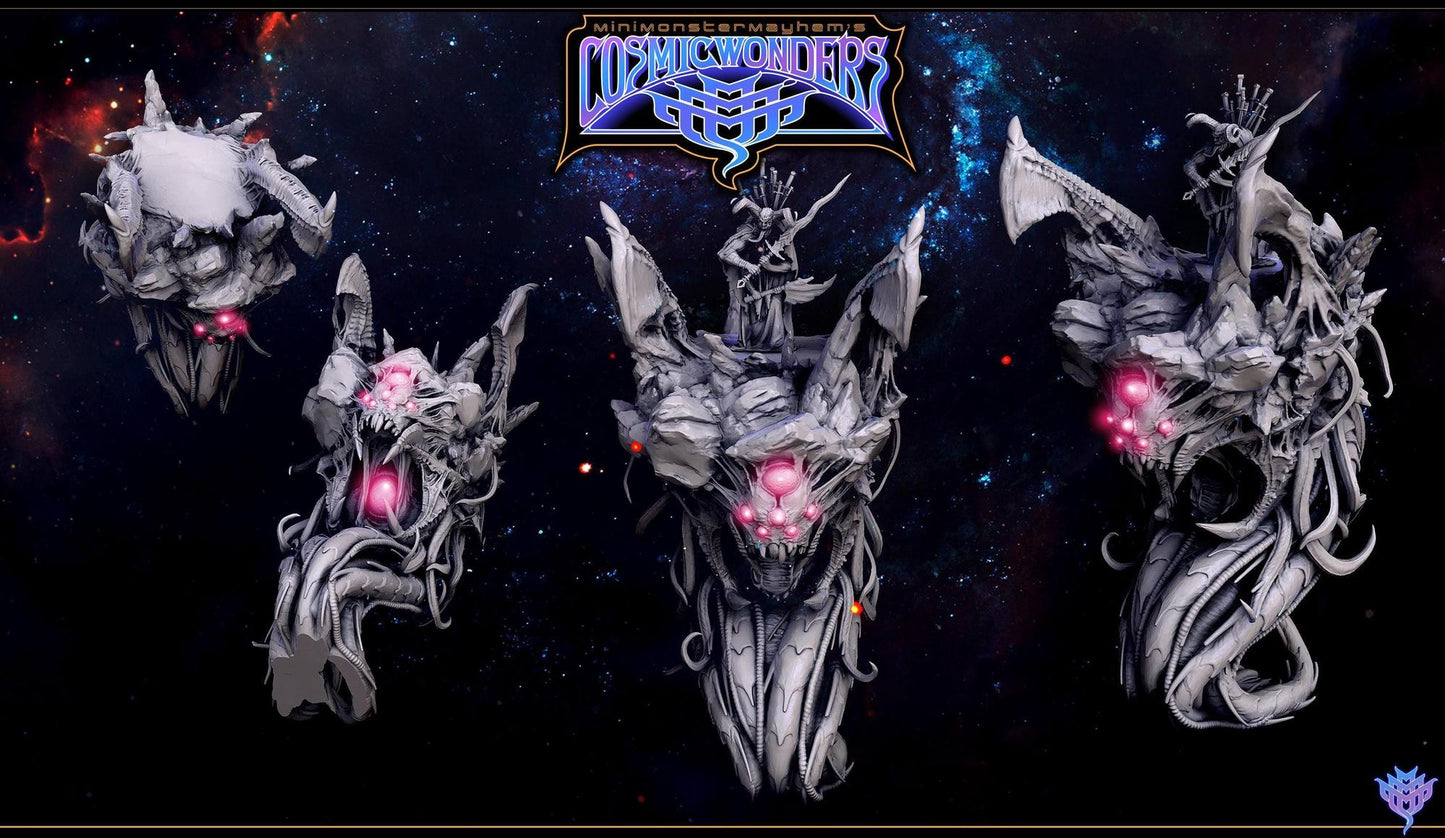 Parasitic Yog-Sothoth, Cosmic Wonders | TABLETOP SCALE | DnD TTRPG Mini | Mini Monster Mayhem