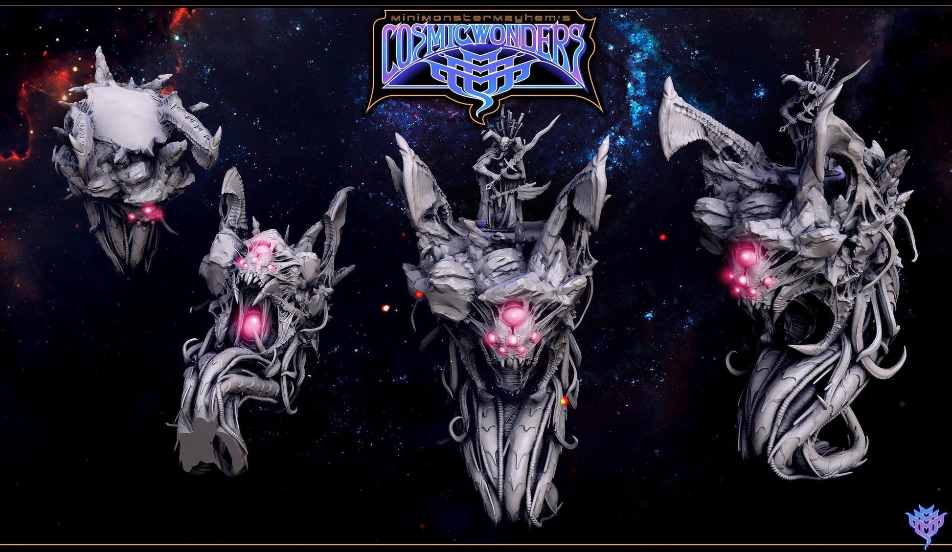 Parasitic Yog-Sothoth, Cosmic Wonders | TABLETOP SCALE | DnD TTRPG Mini | Mini Monster Mayhem