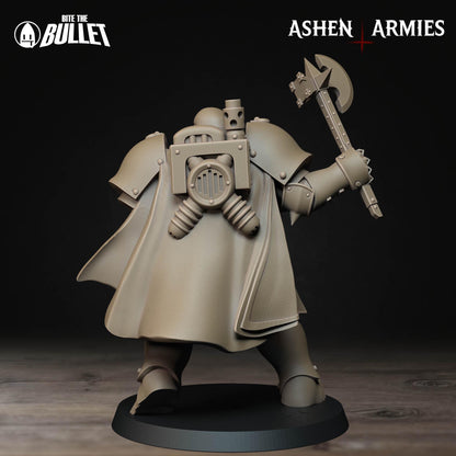 Sanctified Legion, Heavy Infantry (Shotgun) | TABLETOP SCALE | D&D Pathfinder TTRPG Miniature | Bite the Bullet