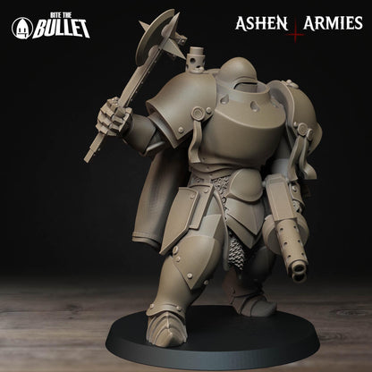 Sanctified Legion, Heavy Infantry (Shotgun) | TABLETOP SCALE | D&D Pathfinder TTRPG Miniature | Bite the Bullet