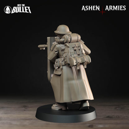 Sanctified Legion, Yeomen | TABLETOP SCALE | D&D Pathfinder TTRPG Miniature | Bite the Bullet