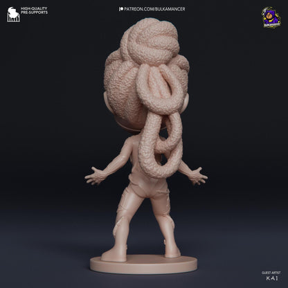 Chibi Sly Mage, Mel | Resin Garage Kit Sculpture Anime Video Game Fan Art Statue | Bulkamancer Sculpts