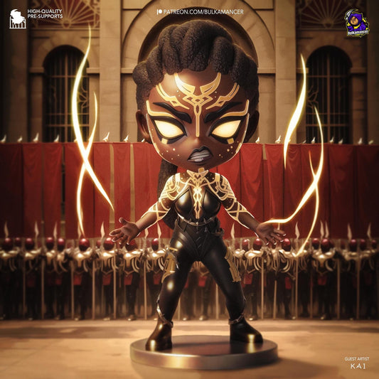 Chibi Sly Mage, Mel | Resin Garage Kit Sculpture Anime Video Game Fan Art Statue | Bulkamancer Sculpts