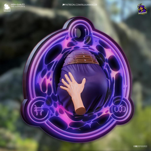 Gale Butt Ornament Pendant | Resin Garage Kit Sculpture Anime Video Game Fan Art Statue | Bulkamancer Sculpts