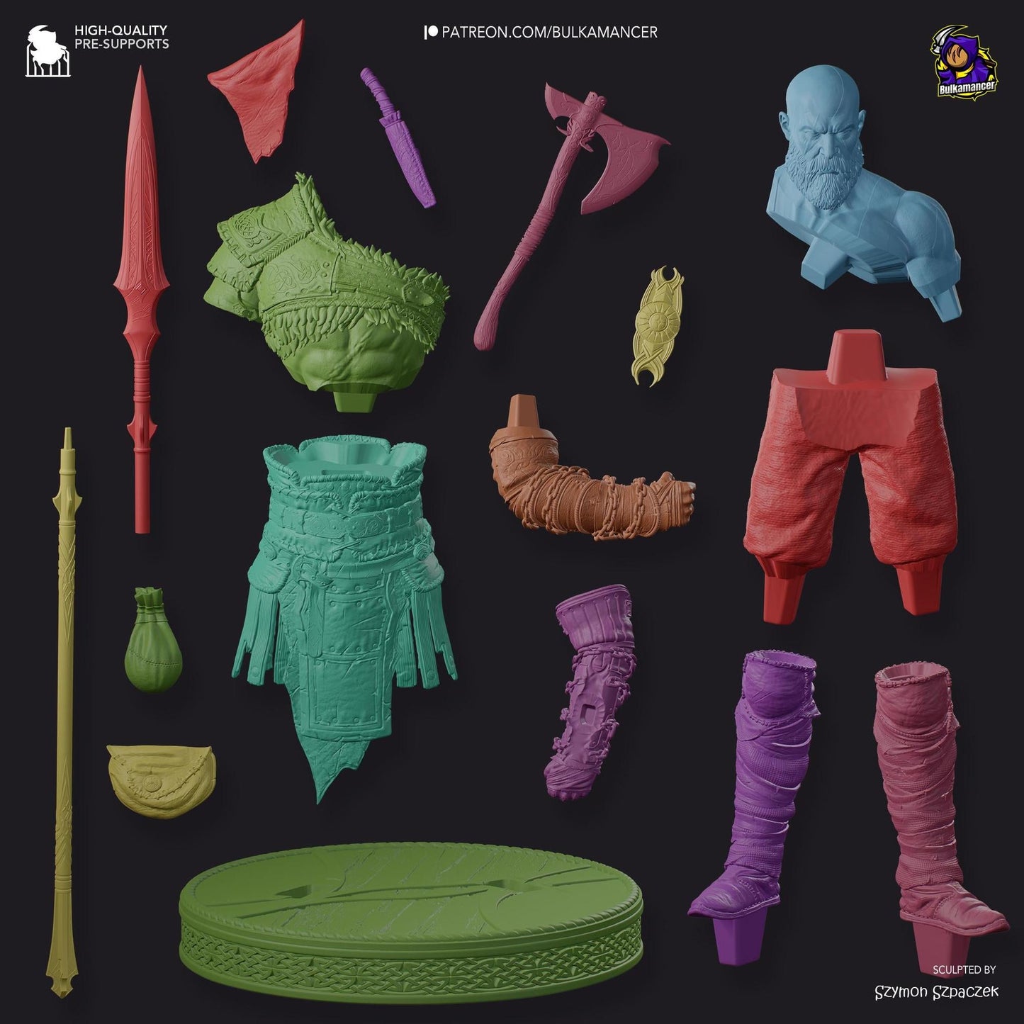 God of Pain | Resin Garage Kit Sculpture Anime Video Game Fan Art Statue | Bulkamancer Sculpts