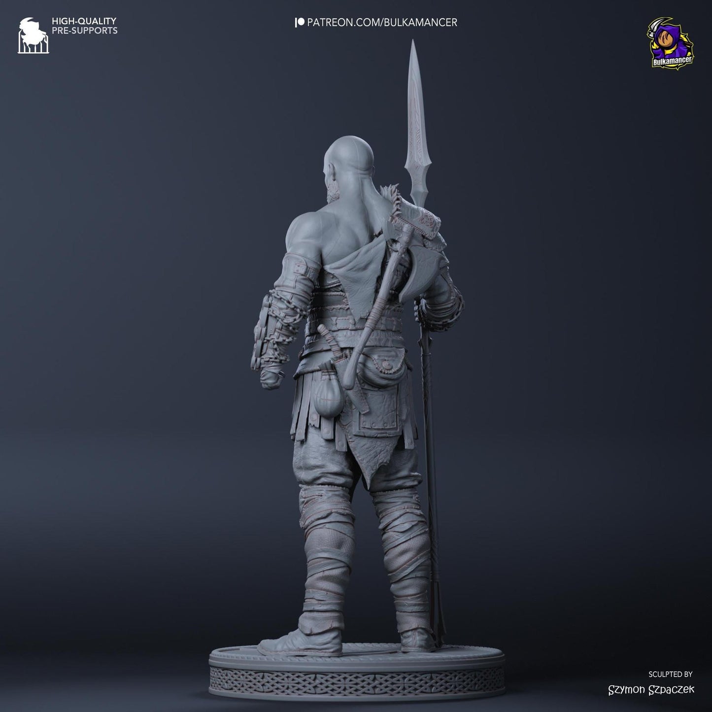God of Pain | Resin Garage Kit Sculpture Anime Video Game Fan Art Statue | Bulkamancer Sculpts