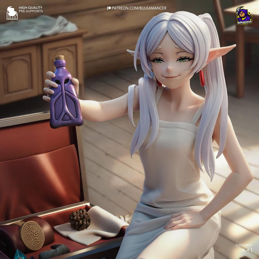 Keeper of Memories | Resin Garage Kit Sculpture Anime Video Game Fan Art Statue | Bulkamancer Sculpts