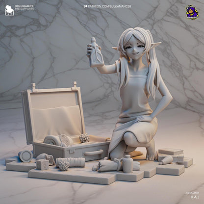 Keeper of Memories | Resin Garage Kit Sculpture Anime Video Game Fan Art Statue | Bulkamancer Sculpts