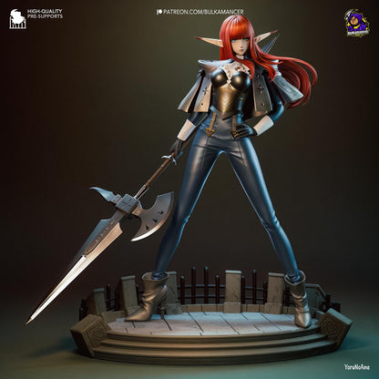 Last Honor Guard | Resin Garage Kit Sculpture Anime Video Game Fan Art Statue | Bulkamancer Sculpts