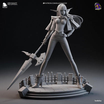 Last Honor Guard | Resin Garage Kit Sculpture Anime Video Game Fan Art Statue | Bulkamancer Sculpts