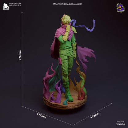 Lone Ascendant | Resin Garage Kit Sculpture Anime Video Game Fan Art Statue | Bulkamancer Sculpts