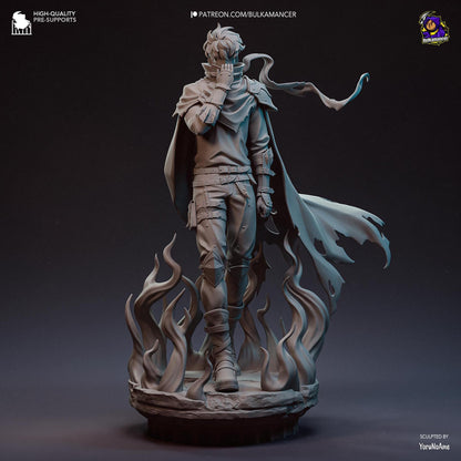 Lone Ascendant | Resin Garage Kit Sculpture Anime Video Game Fan Art Statue | Bulkamancer Sculpts