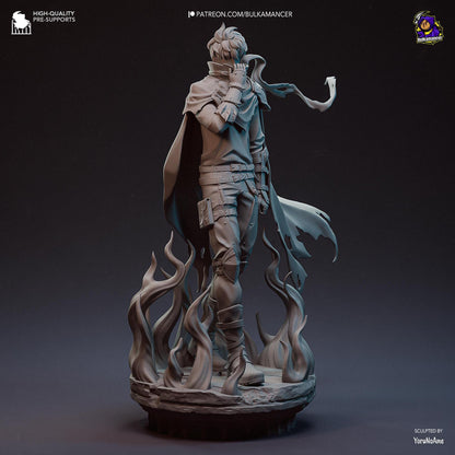 Lone Ascendant | Resin Garage Kit Sculpture Anime Video Game Fan Art Statue | Bulkamancer Sculpts