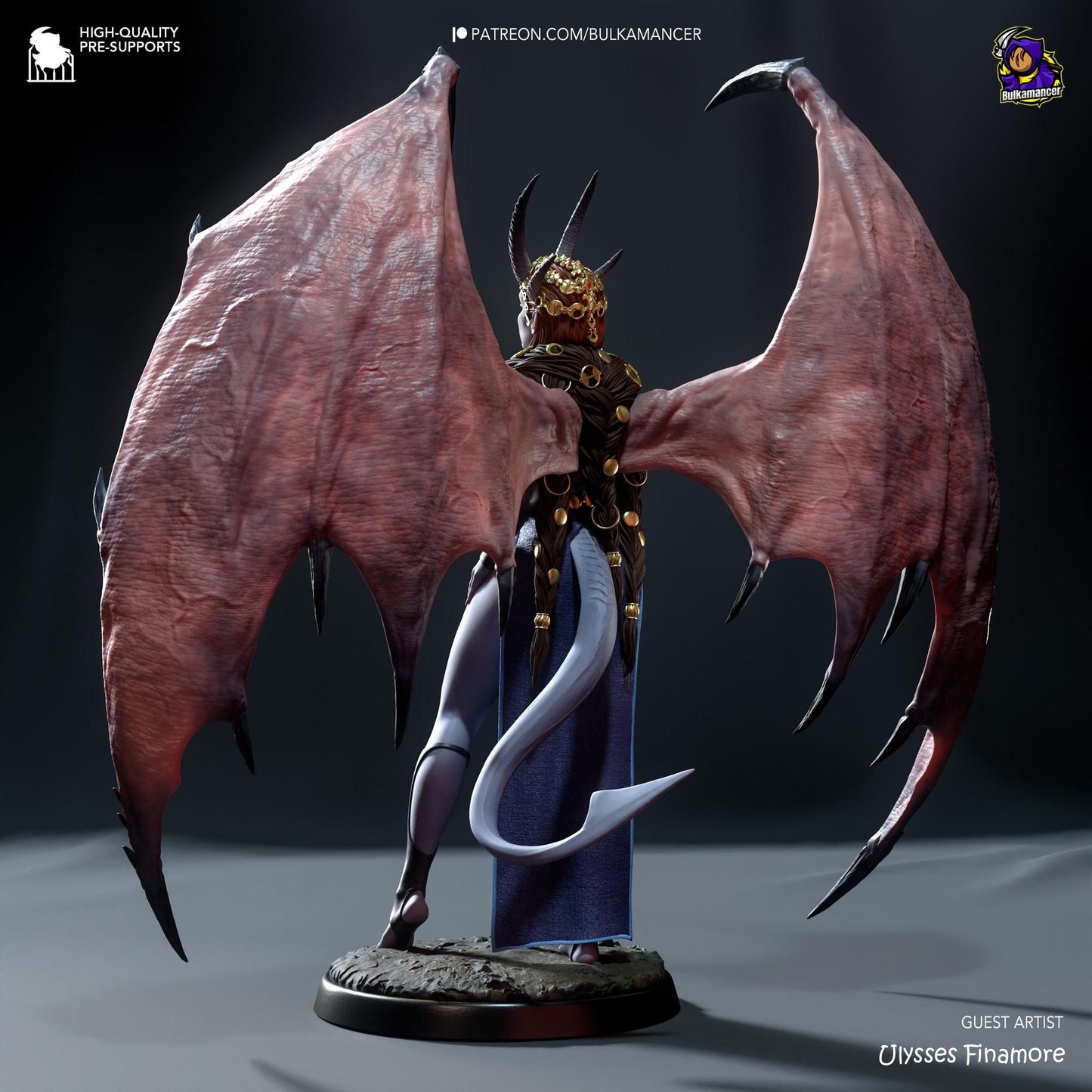 Pact Keeper | Resin Garage Kit Sculpture Anime Video Game Fan Art Statue | Bulkamancer Sculpts