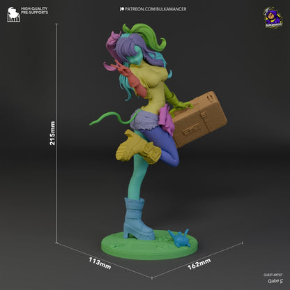 Prodigal Mercenary | Resin Garage Kit Sculpture Anime Video Game Fan Art Statue | Bulkamancer Sculpts