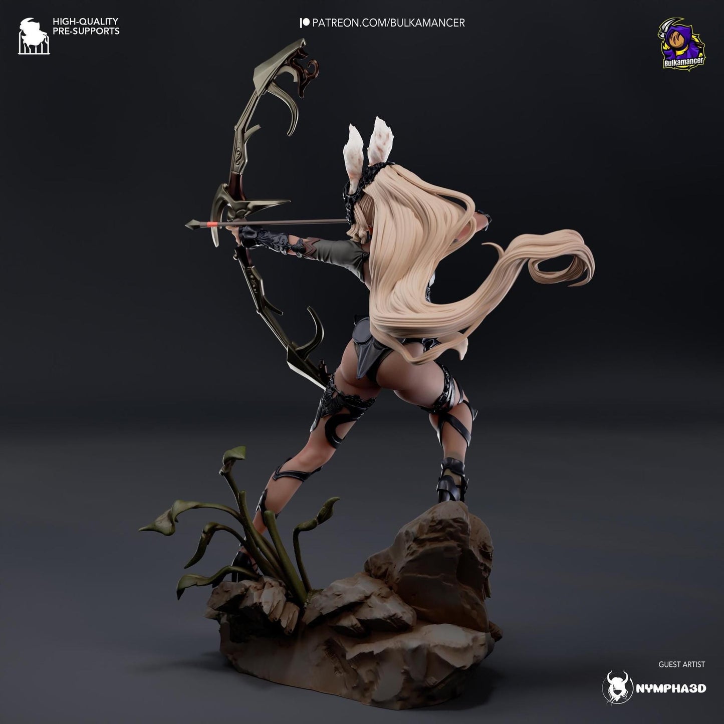 Reserved Sky Pirate | Resin Garage Kit Sculpture Anime Video Game Fan Art Statue | Bulkamancer Sculpts
