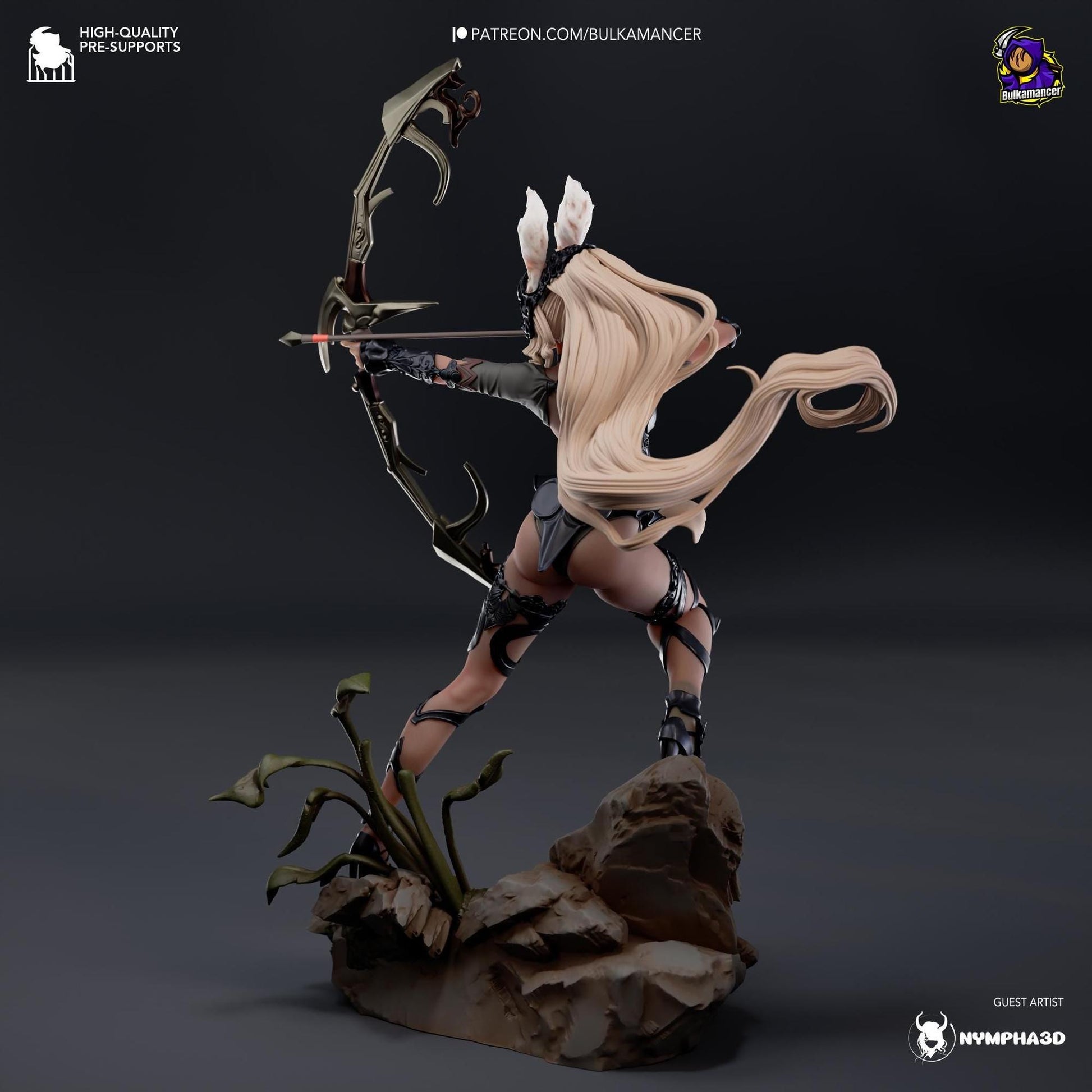 Reserved Sky Pirate | Resin Garage Kit Sculpture Anime Video Game Fan Art Statue | Bulkamancer Sculpts