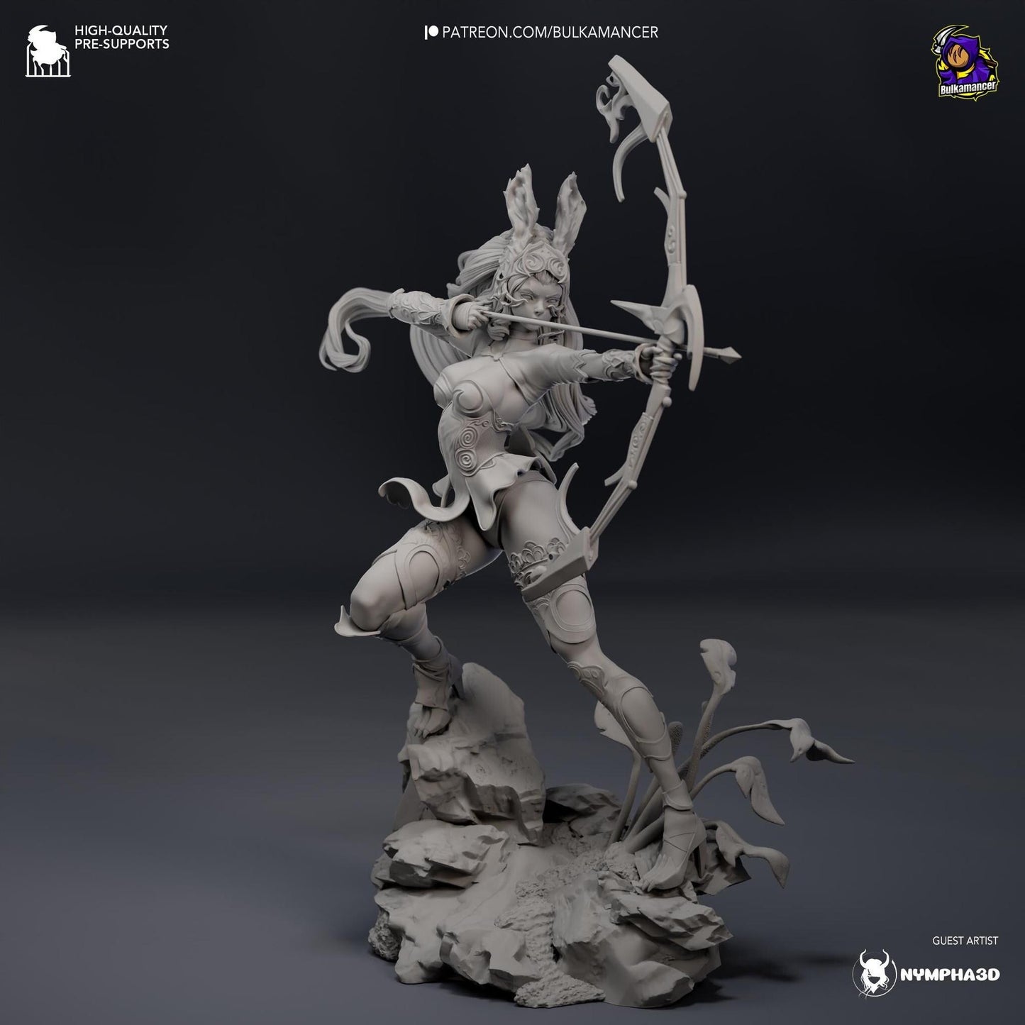 Reserved Sky Pirate | Resin Garage Kit Sculpture Anime Video Game Fan Art Statue | Bulkamancer Sculpts