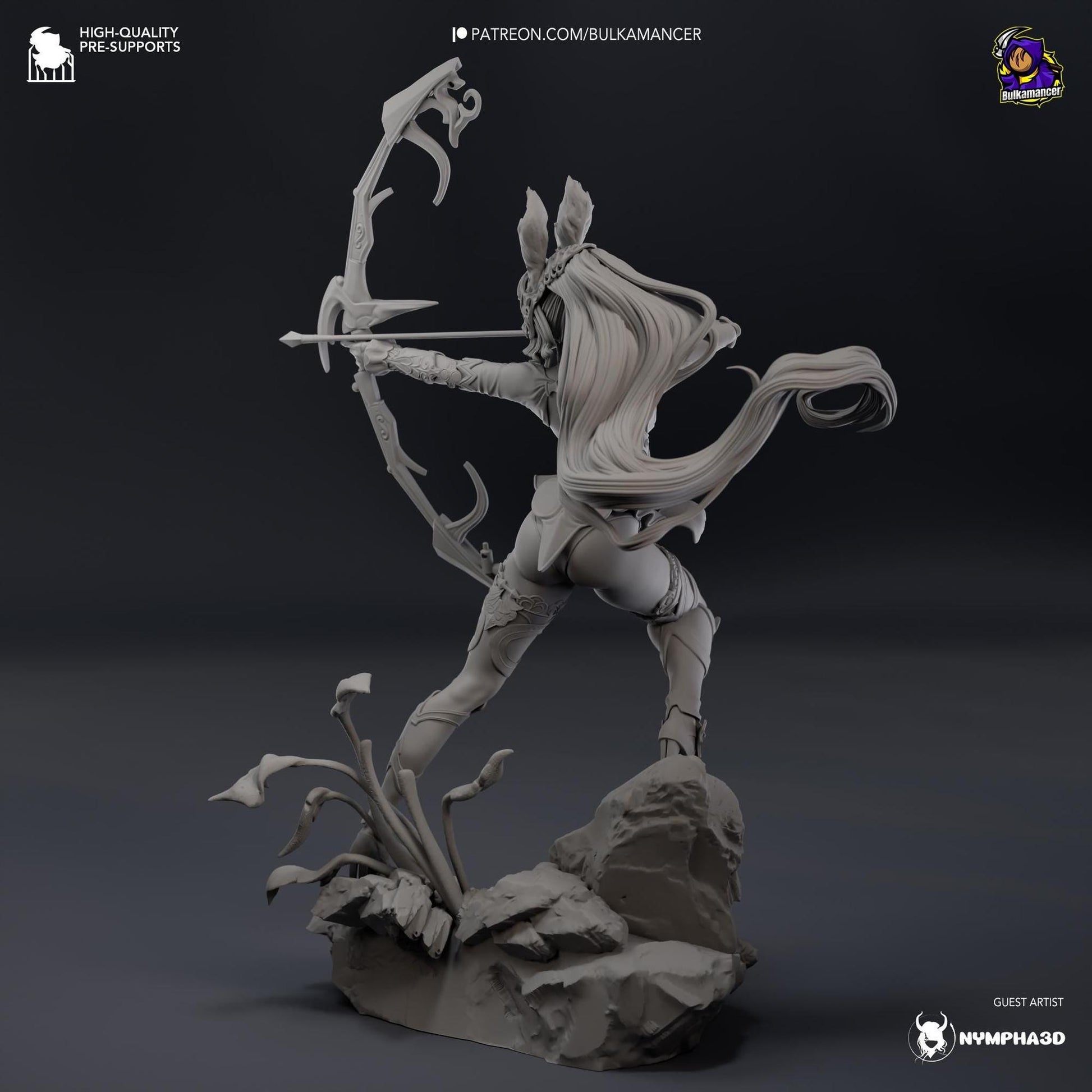 Reserved Sky Pirate | Resin Garage Kit Sculpture Anime Video Game Fan Art Statue | Bulkamancer Sculpts