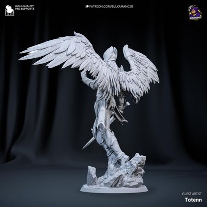 Resplendent Paladin | Resin Garage Kit Sculpture Anime Video Game Fan Art Statue | Bulkamancer Sculpts