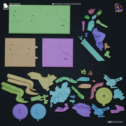 Road Soldier | Resin Garage Kit Sculpture Anime Video Game Fan Art Statue | Bulkamancer Sculpts