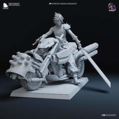 Road Soldier | Resin Garage Kit Sculpture Anime Video Game Fan Art Statue | Bulkamancer Sculpts