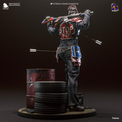 Rusty Survivor | Resin Garage Kit Sculpture Anime Video Game Fan Art Statue | Bulkamancer Sculpts