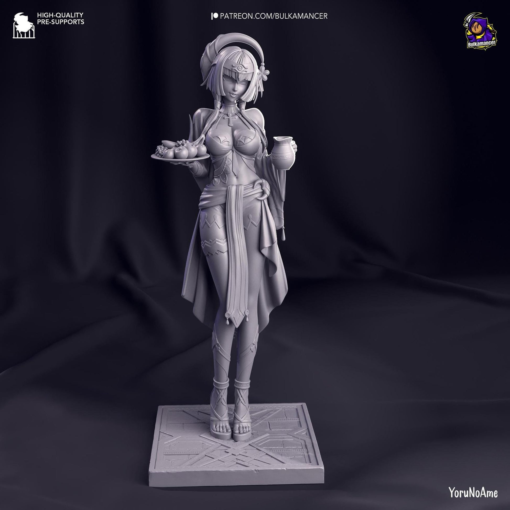 Shieldmaiden on Break | Resin Garage Kit Sculpture Anime Video Game Fan Art Statue | Bulkamancer Sculpts