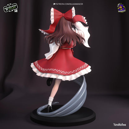 Shrine Maiden of Heaven | Resin Garage Kit Sculpture Anime Video Game Fan Art Statue | Bulkamancer Sculpts