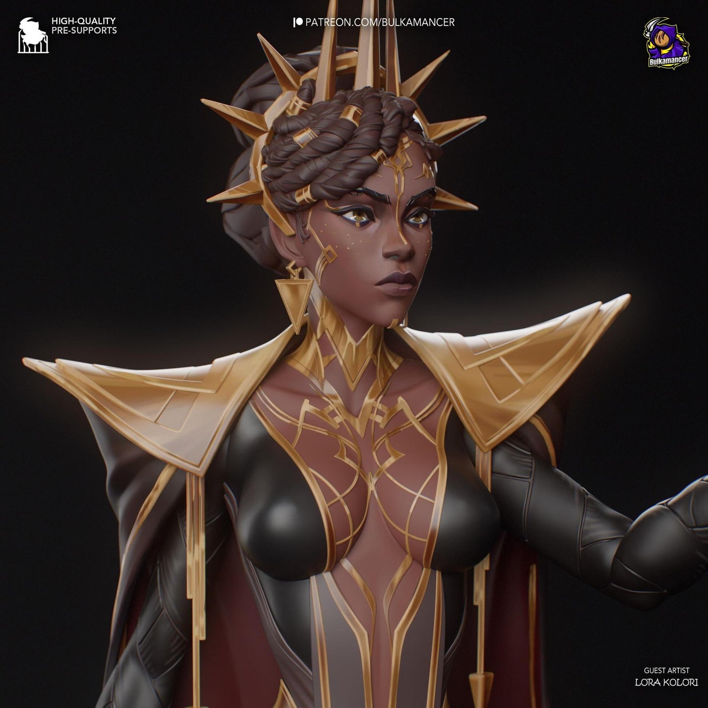 Sly Mage | Resin Garage Kit Sculpture Anime Video Game Fan Art Statue | Bulkamancer Sculpts