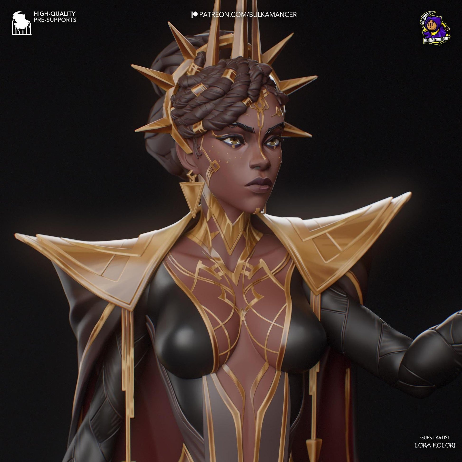 Sly Mage | Resin Garage Kit Sculpture Anime Video Game Fan Art Statue | Bulkamancer Sculpts