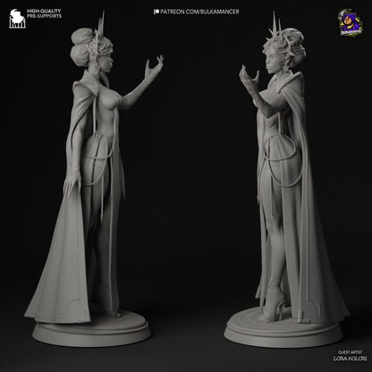 Sly Mage | Resin Garage Kit Sculpture Anime Video Game Fan Art Statue | Bulkamancer Sculpts