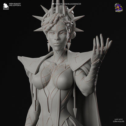 Sly Mage | Resin Garage Kit Sculpture Anime Video Game Fan Art Statue | Bulkamancer Sculpts