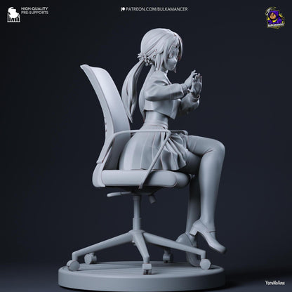 Stay With Me Girl | Resin Garage Kit Sculpture Anime Video Game Fan Art Statue | Bulkamancer Sculpts