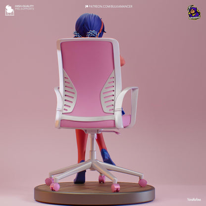 Stay With Me Girl | Resin Garage Kit Sculpture Anime Video Game Fan Art Statue | Bulkamancer Sculpts