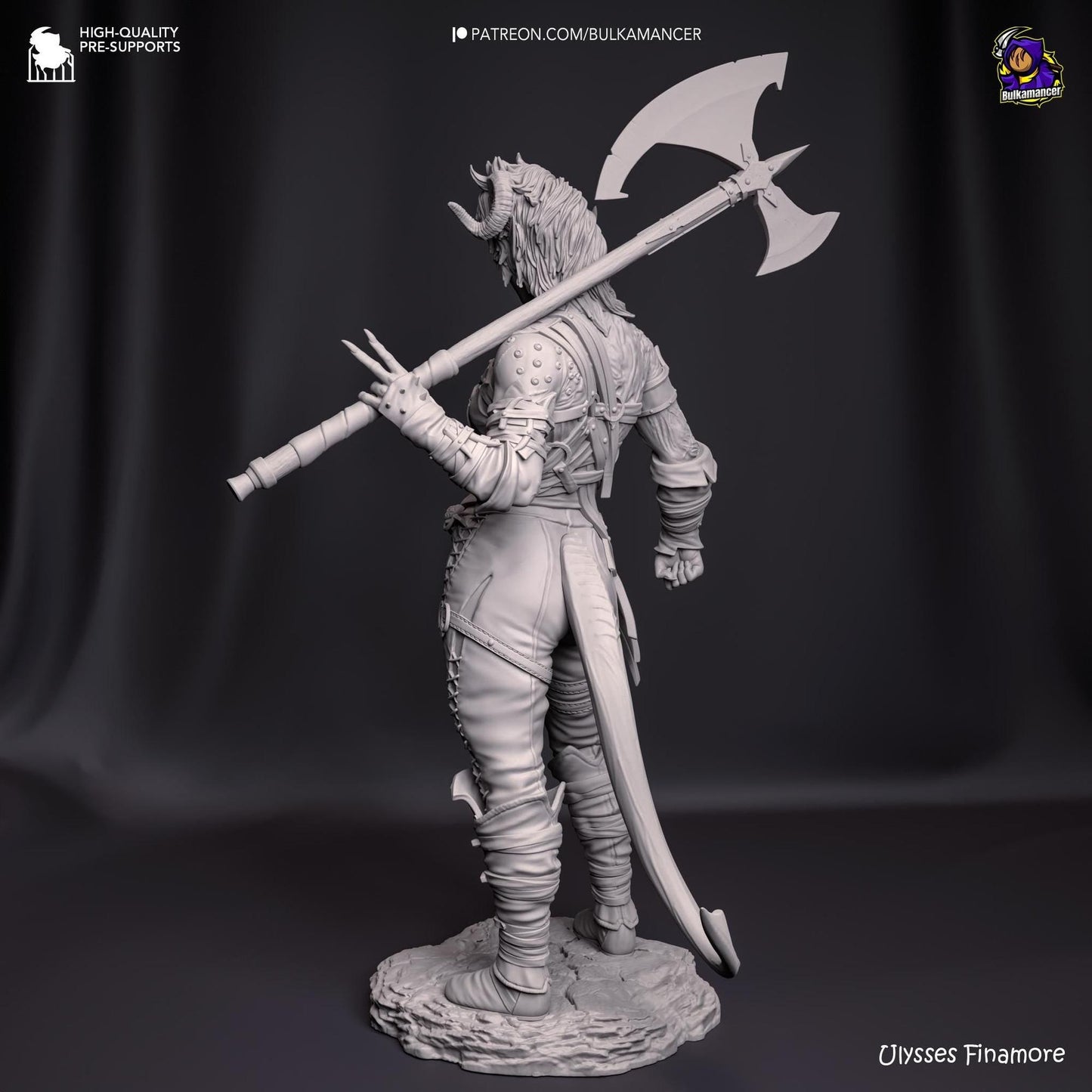 Teddy Bear of Hell | Resin Garage Kit Sculpture Anime Video Game Fan Art Statue | Bulkamancer Sculpts