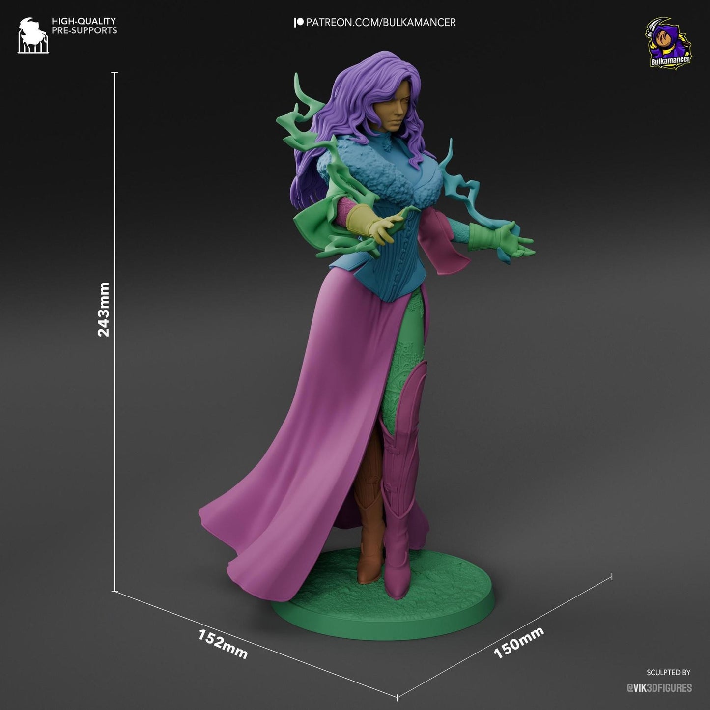 Last Wish | Resin Garage Kit Sculpture Anime Video Game Fan Art Statue | Bulkamancer Sculpts