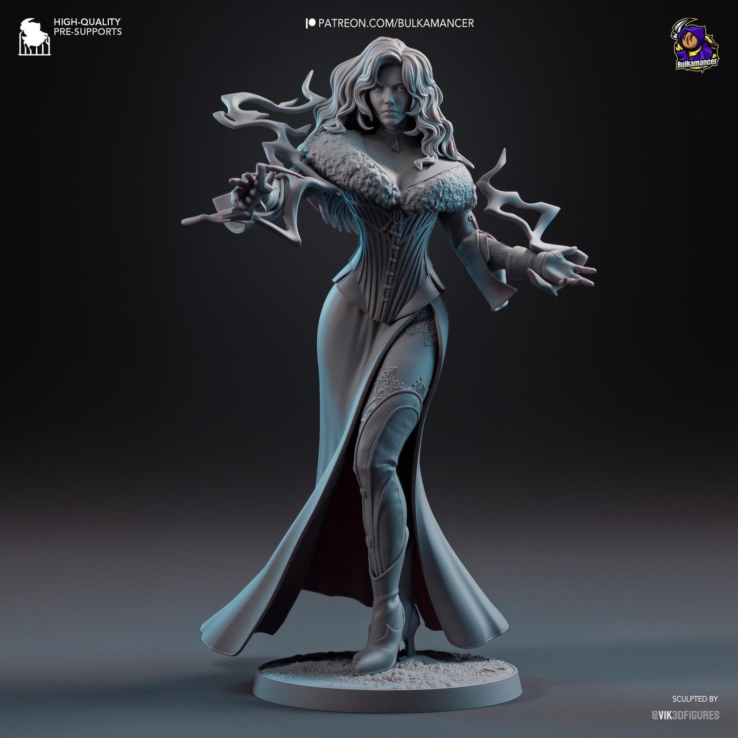 Last Wish | Resin Garage Kit Sculpture Anime Video Game Fan Art Statue | Bulkamancer Sculpts