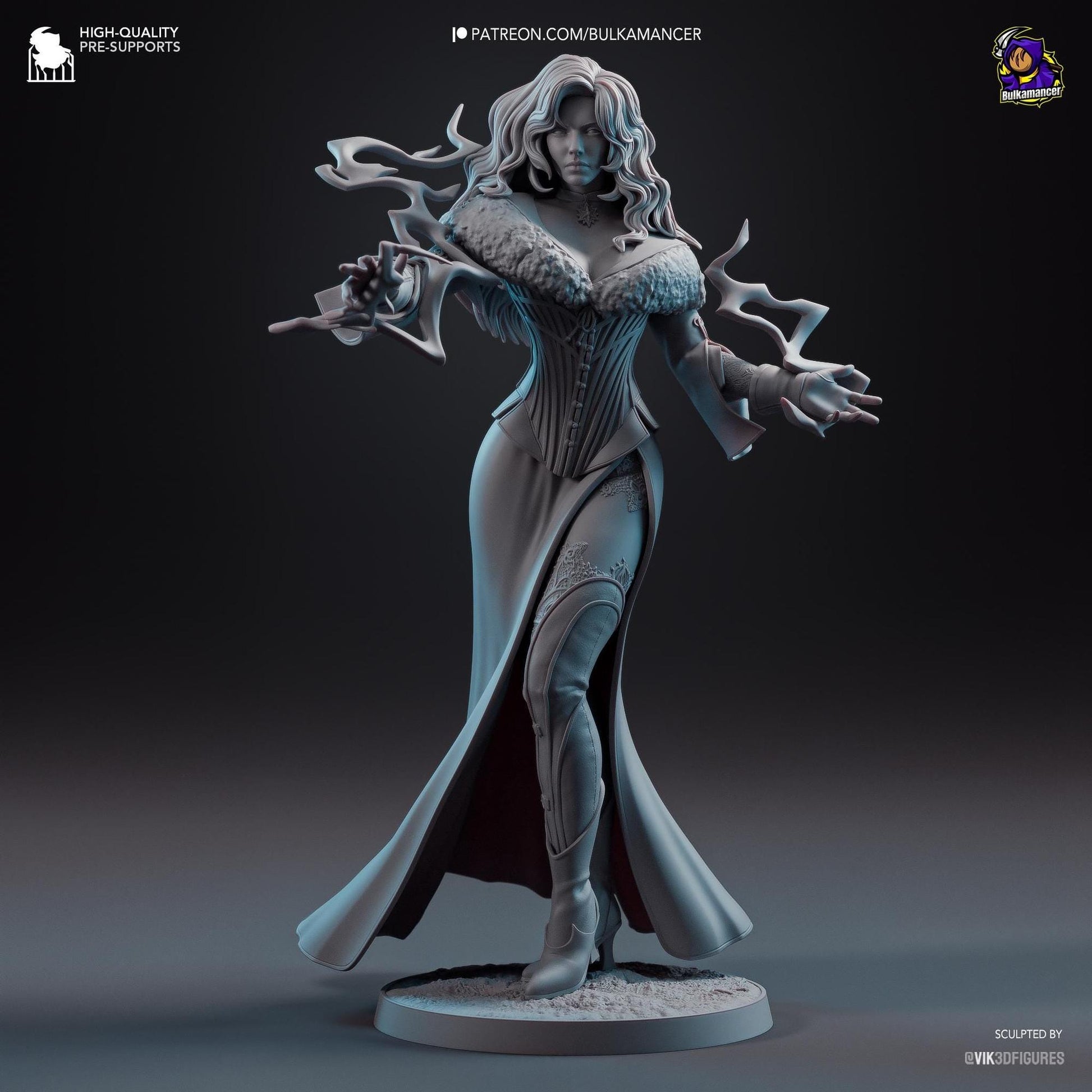 Last Wish | Resin Garage Kit Sculpture Anime Video Game Fan Art Statue | Bulkamancer Sculpts