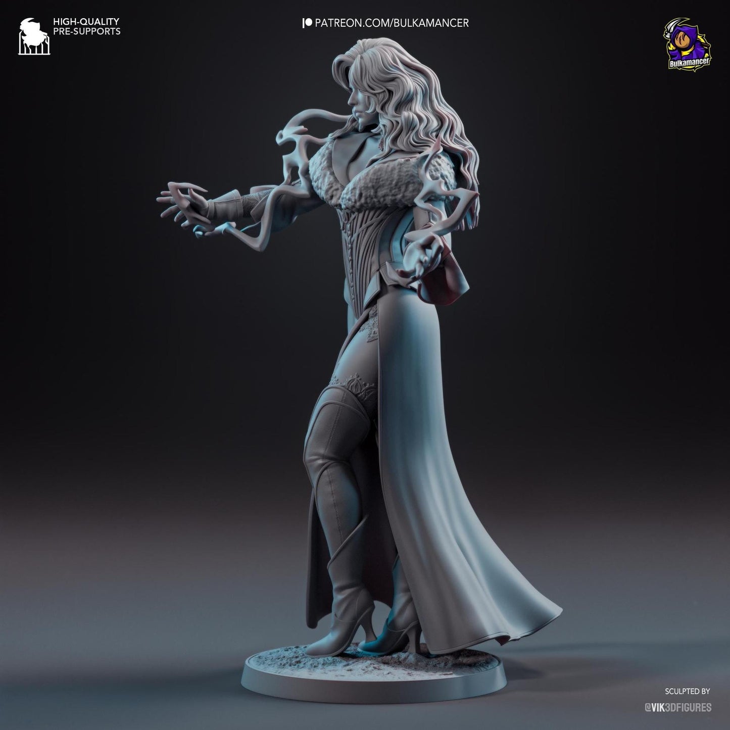 Last Wish | Resin Garage Kit Sculpture Anime Video Game Fan Art Statue | Bulkamancer Sculpts