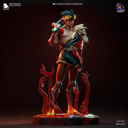 Underworld Prince | Resin Garage Kit Sculpture Anime Video Game Fan Art Statue | Bulkamancer Sculpts